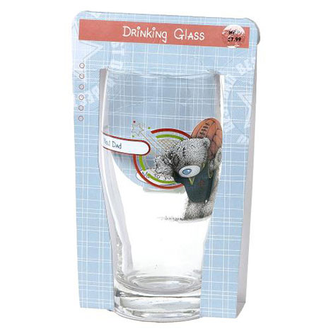 No 1 Dad Me to You Bear Pint Glass £7.99